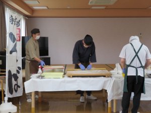 そば打ち体験